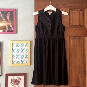 Loft pretty black dress!